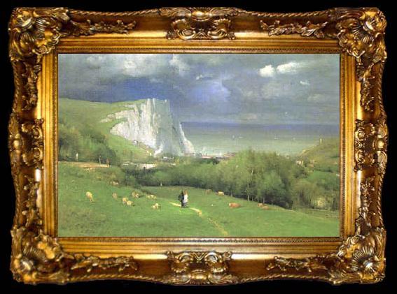 framed  George Inness Etretat, ta009-2